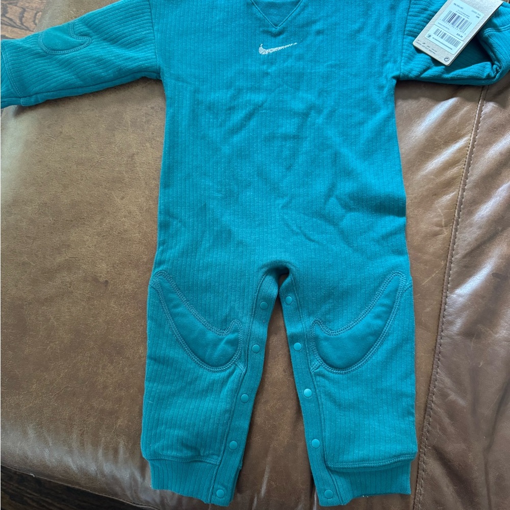 Nike Blue Footies One Piece with Classic Comfort